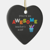 Leerleraar- en onderwijsdag, Geweldige Keramisch Ornament (Rechts)