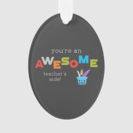 Leerleraar- en onderwijsdag, Geweldige Ornament