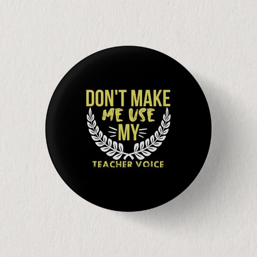 Leerleraar Kunst Mijn lerarenleven Ronde Button 3,2 Cm (Voorkant)
