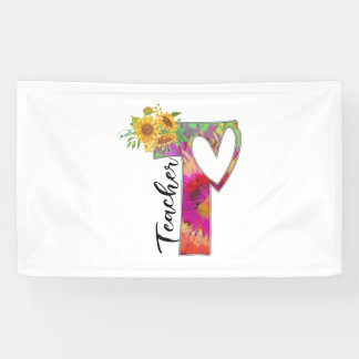 Leerleraar kunstkleerleraar spandoek