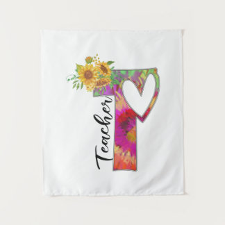 Leerleraar kunstkleerleraar wandkleed