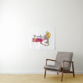 Leerleraar kunstkleerleraar wandkleed (In Situ (horizontaal))