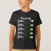 Leerleraar Leven Alarm Clock Early Bird Morning Sc T-shirt (Voorkant)