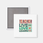 Leerleraar Live Love Magneet (Voorkant / Achterkant)