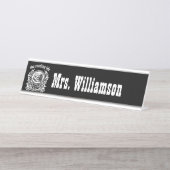 Leerleraar Lobarische leesboeken Bureau Naambordje (Voorkant)