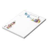 Leerleraar notitieblok lezen (Linkerzijde)