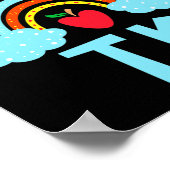 Leerleraar Overgangskleuter terug naar Schoo Poster (Hoek)