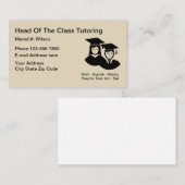 Leerleraar school visitekaartje (Voorkant / Achterkant)