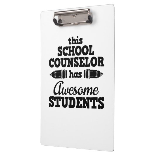 Leerleraar schooladviseur klembord (Links)