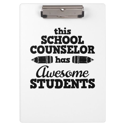 Leerleraar schooladviseur klembord (Voorkant)