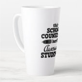 Leerleraar schooladviseur latte mok (Linkerhoek)