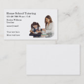 Leerleraar Thuisonderwijs Visitekaartje (Voorkant / Achterkant)