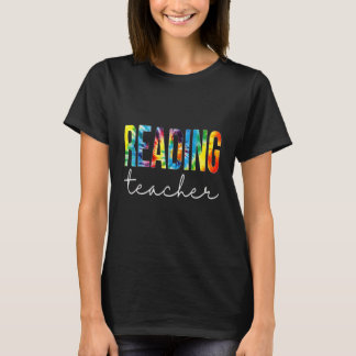 Leerleraar Tie Dye Evaluatie dag terug naar S T-shirt