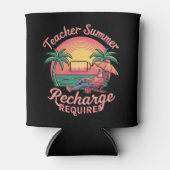 Leerleraar zomerreclassering vereist laatste dag s blikjeskoeler (Voorkant)