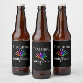 Leerlerarenopleiding met flair bier etiket (Flessen)