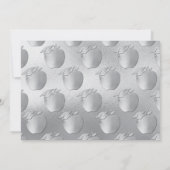 Leerlerarenopleiding Silver Afstuderen Navy Blue Kaart (Achterkant)