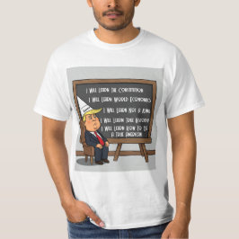 Leerles van Dunce Trump T-shirt