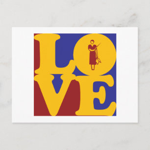 Leerliefde Briefkaart