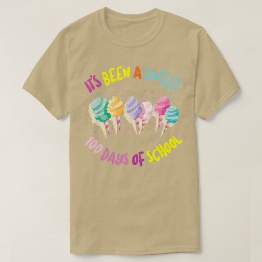Leerling 100 dagen, 100e dag van de school t-shirt (Design voorkant)