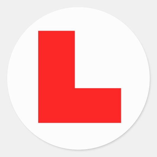 'Leerling' Bachelorette sticker (Voorkant)