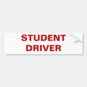 LEERLING BESTUURDER BUMPERSTICKER