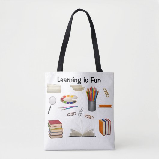 Leerling is leuk tote bag (Voorkant)