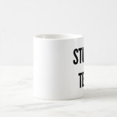 Leerling kerststudent tranen grappig cadeau koffiemok (Center)