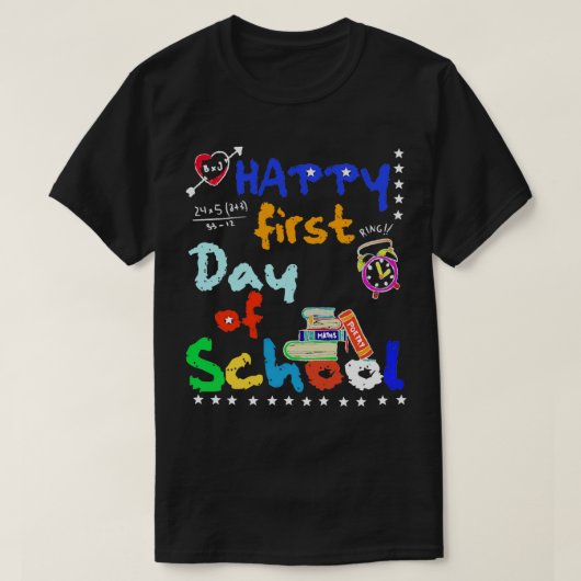 Leerling leraren studenten Terug naar school Gift T-shirt (Design voorkant)