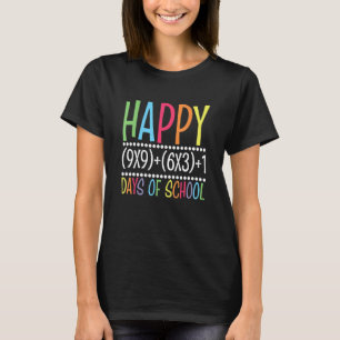 Leerling liefdesleraar leven 100 dagen school K T-shirt