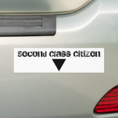 Leerling staatsburger Lesbian Bumpersticker (Op auto)