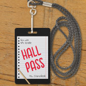 Leerling student Papier klaslokaal Bathroom Hall p Badge