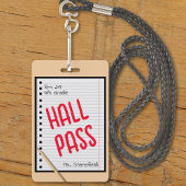 Leerling student Papier klaslokaal Bathroom Hall p Badge