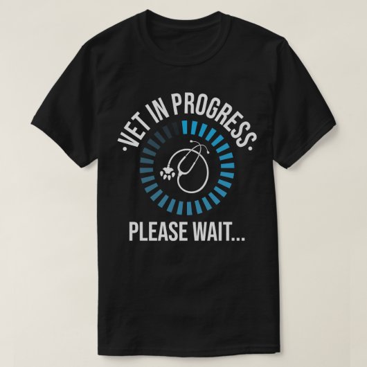 Leerling Vet in uitvoering Student T-shirt (Design voorkant)
