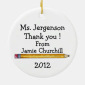 Leerlingbehandelingen Keramisch Ornament (Achterkant)