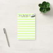 Leerlingbureau naam groene post-it® notes (Kantoor)