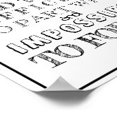 Leerlingdecor voor thuisgebruik poster (Hoek)