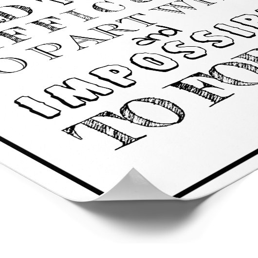 Leerlingdecor voor thuisgebruik poster (Hoek)