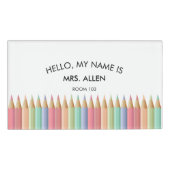 Leerlinge ID-kaart Naambadge (Voorkant)