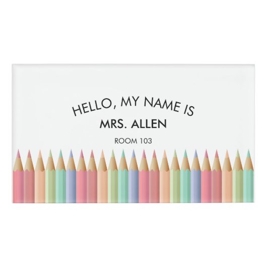 Leerlinge ID-kaart Naambadge (Voorkant)