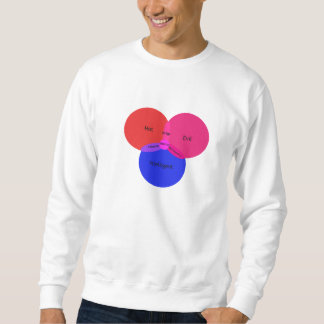 Leerlingen en gekke wetenschapper (sweatshirt) trui