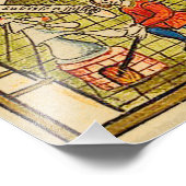 leerlingen in een middeleeuws laboratorium foto afdruk (Hoek)