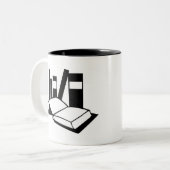 Leerlingen Tweekleurige Koffiemok (Voorkant links)