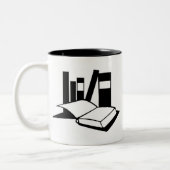 Leerlingen Tweekleurige Koffiemok (Links)