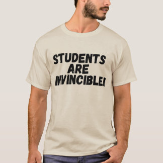 Leerlingen zijn onoverwinnelijk! t-shirt