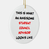 leerlingenadviseur , geweldige keramisch ornament (Rechts)