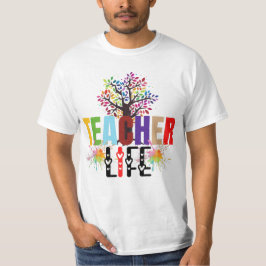 Leerlingenboom voor regenboogappelboom t-shirt