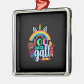 Leerlingencadeau | 100 dagen lang metalen ornament (Links)