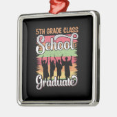 Leerlingencadeau | 5e klas Afstuderen Metalen Ornament (Links)