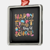 Leerlingencadeau | Fijne eerste schooldag Metalen Ornament (Links)