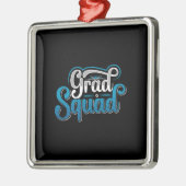 Leerlingencadeau | Glad Squad Metalen Ornament (Links)